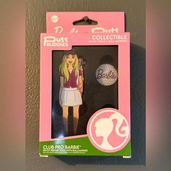 Mattel Accessories - Mattel Barbie Club Pro Golf Divot Tool & Ball Marker